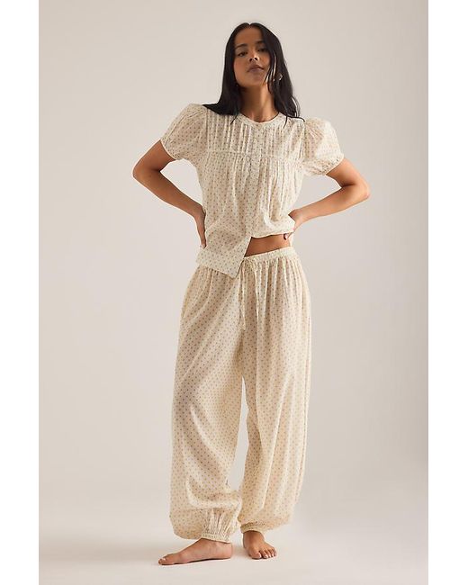 Damson Madder Natural Meadow Balloon Pyjama Bottoms