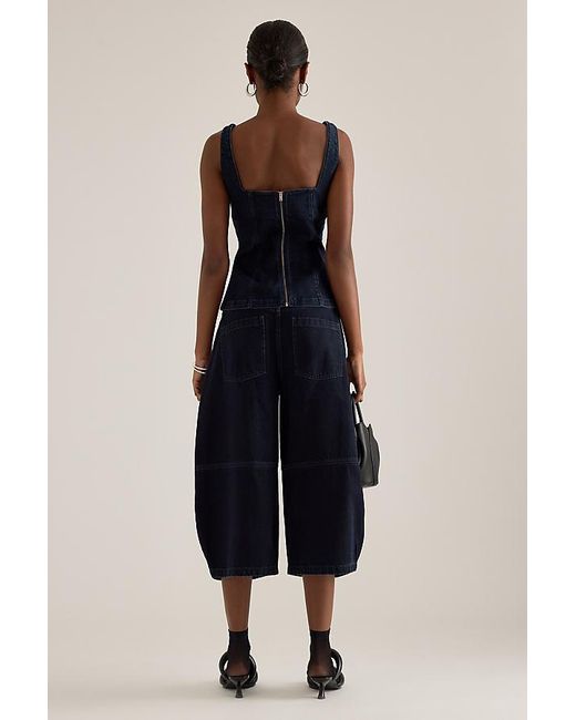 ALIGNE Blue Storm Denim Top