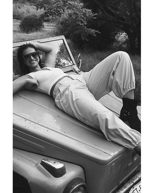 Pilcro Natural Balloon Trousers