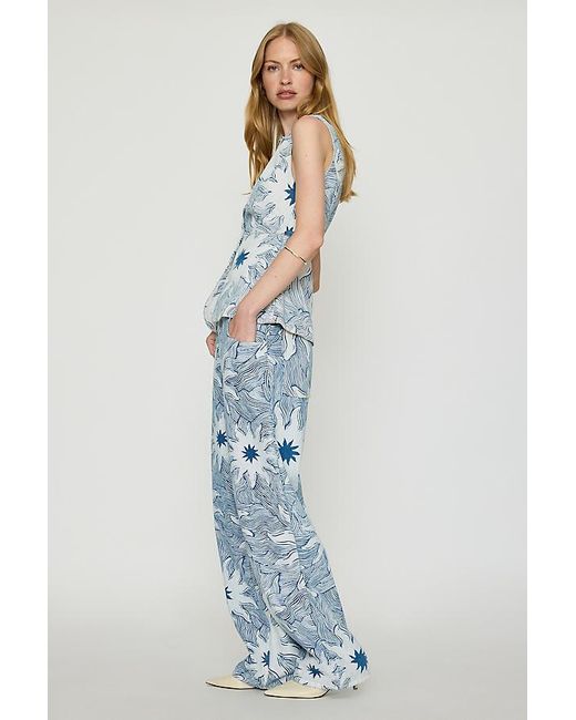 Never Fully Dressed Blue Soleil Denim Waistcoat