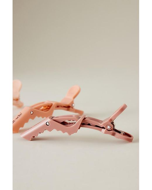 Kitsch Natural No Slip Crocodile Clips, Set Of 3