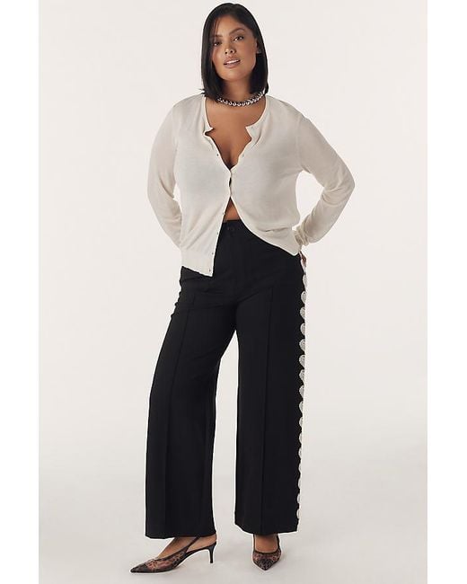 Maeve Black The Colette Full-Length Track Pant By
