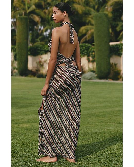 Wild Lovers Green Sahara Halter Top