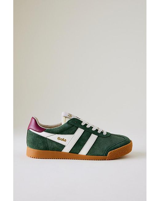 Gola Green X Anthropologie Suede Elan Trainers