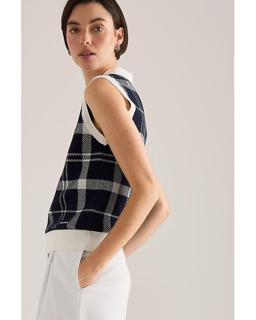 Barbour Blue Allerdale Sweater Vest