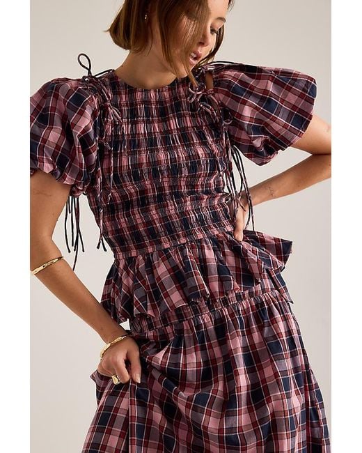 Damson Madder Purple Becca Multiway Blouse