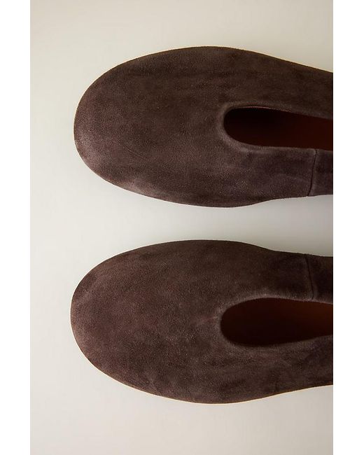 Vagabond Natural Vagabond Aleya Suede Ballet Flats