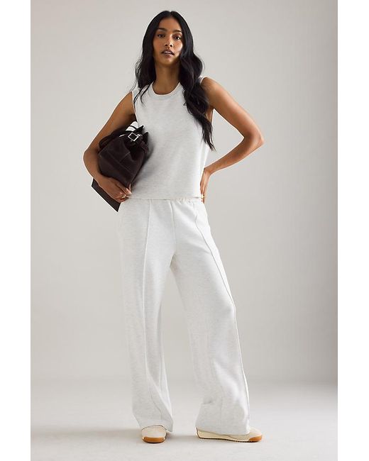 Varley White The Wide Leg 30 Trousers