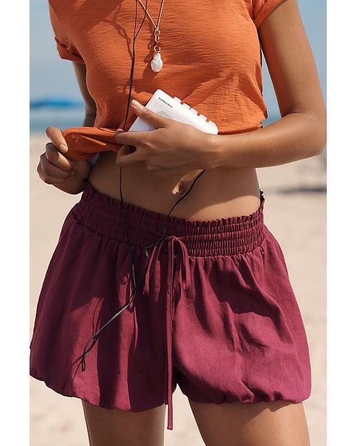 Celandine Blue Bubble Bloomer Shorts