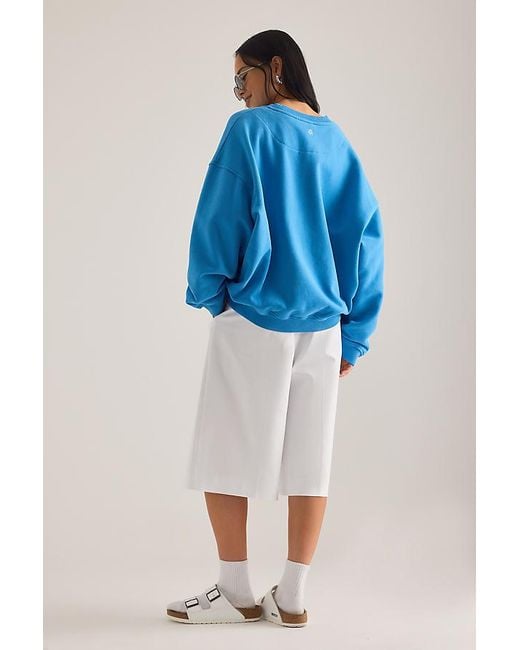 4th & Reckless Blue Leon Oversized Sweatshirt