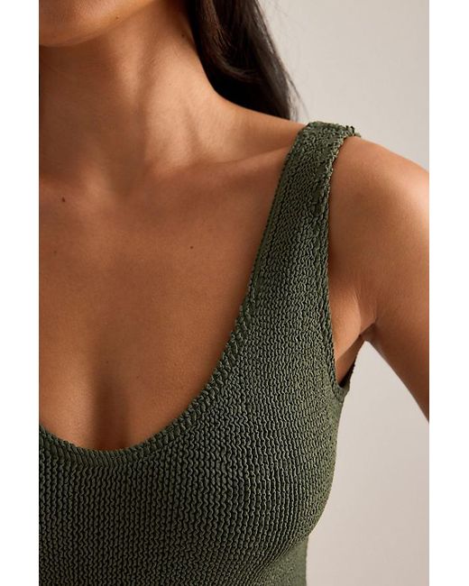 Bondeye Green Mara Scoop One-Piece Swimsuit