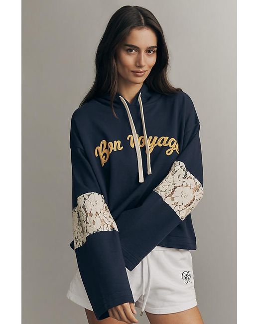 Daily Practice Blue High Bar Hoodie