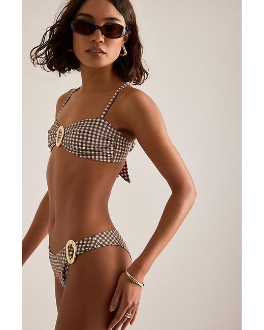 Away That Day Brown Cabo Verde Bikini Bottoms