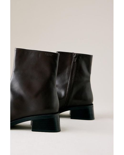 Vagabond Black Vagabond Blanca Leather Ankle Boots