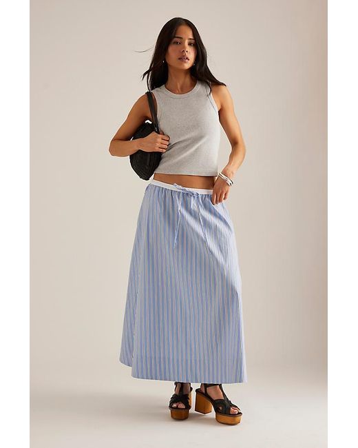 By Anthropologie Gray The Rib City Racer Tank Top