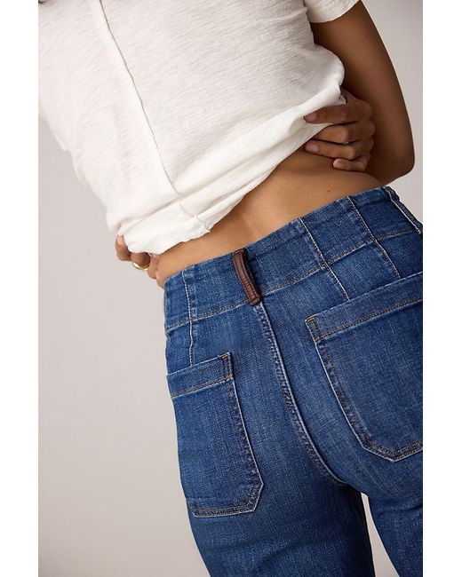 Maeve Gray The Colette Crop High-Rise Jeans By
