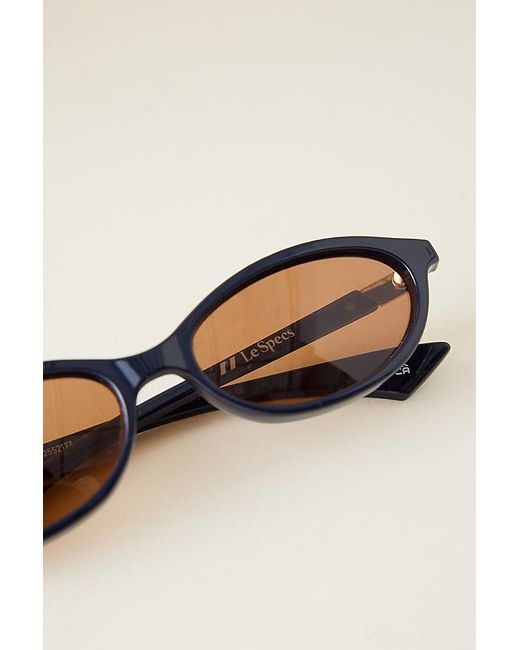 Le Specs Natural Duskfall Oval Sunglasses