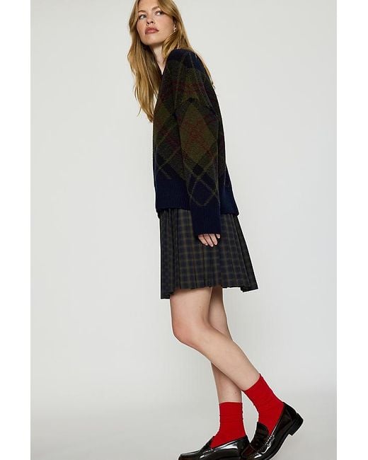 Barbour Black Carville Mini Skirt