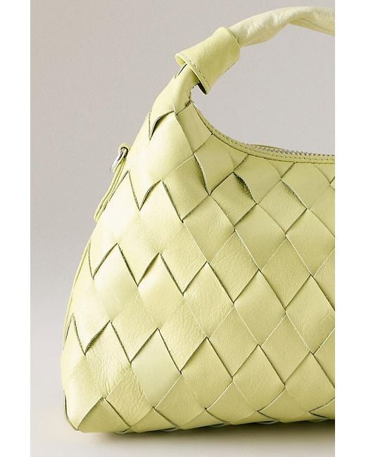 Nunoo Green Dandy Braided Leather Bag