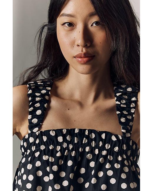 Maeve Black Bubble Swing Top