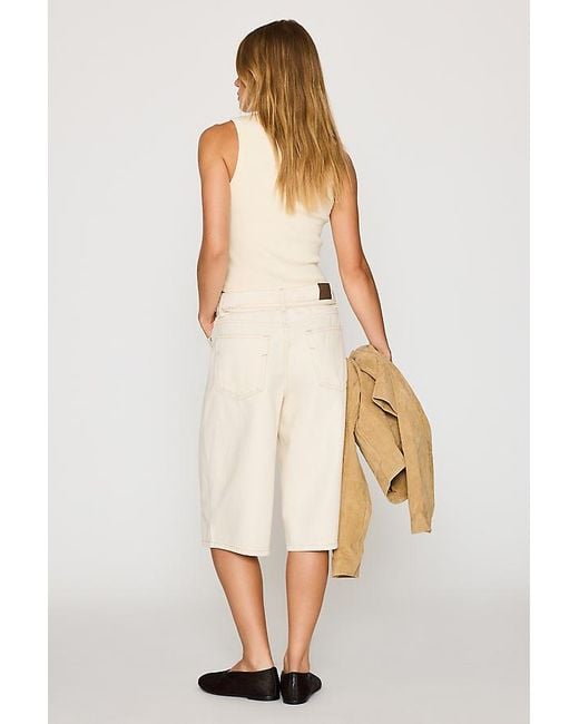 SELECTED Natural Tenna Denim Bermuda Shorts