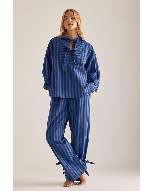 Damson Madder Blue Floki Pyjama Set