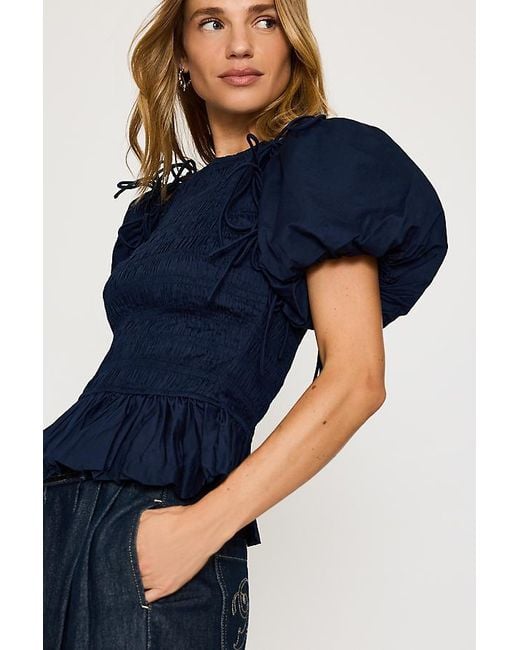 Damson Madder Blue Becca Multiway Blouse
