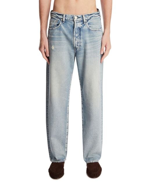 NEEDBY VINTAGE Blue Light Five-Pocket Jeans for men