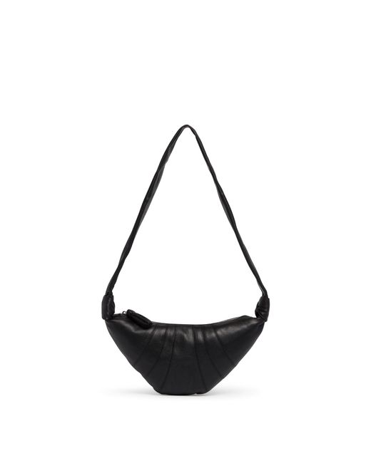Lemaire Black Small Croissant Bag for men
