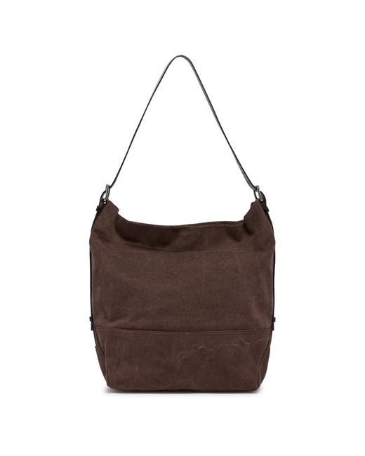 Lemaire Brown Belted Canvas Bag for men