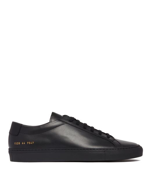 Common Projects Black Plain Sneakers for men