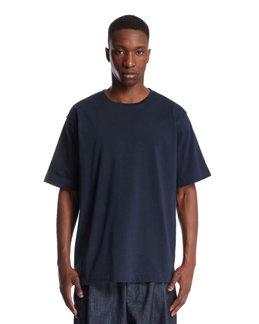 Dries Van Noten Blue Crewneck T-Shirt for men