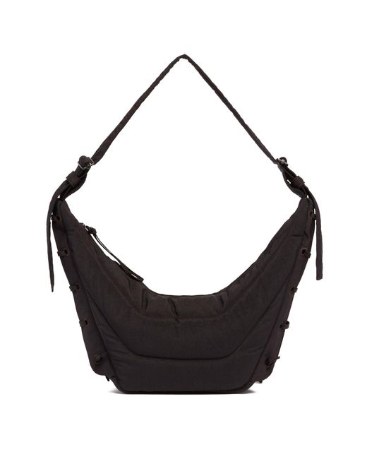 Lemaire Black Soft Game Bag for men