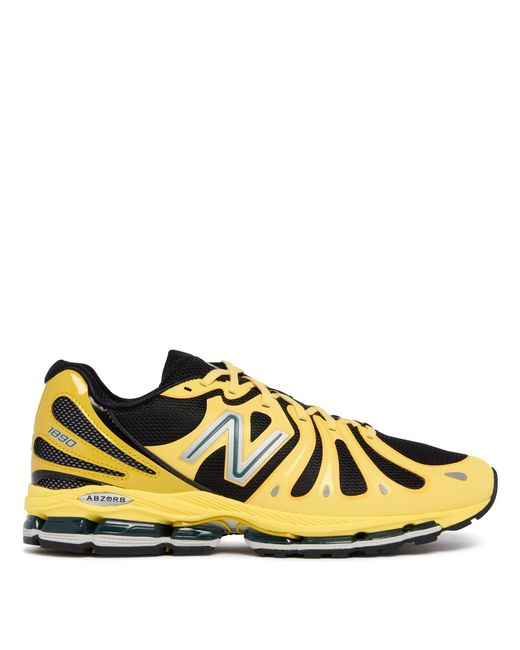 New Balance Yellow 1890 Lace-Up Sneakers for men