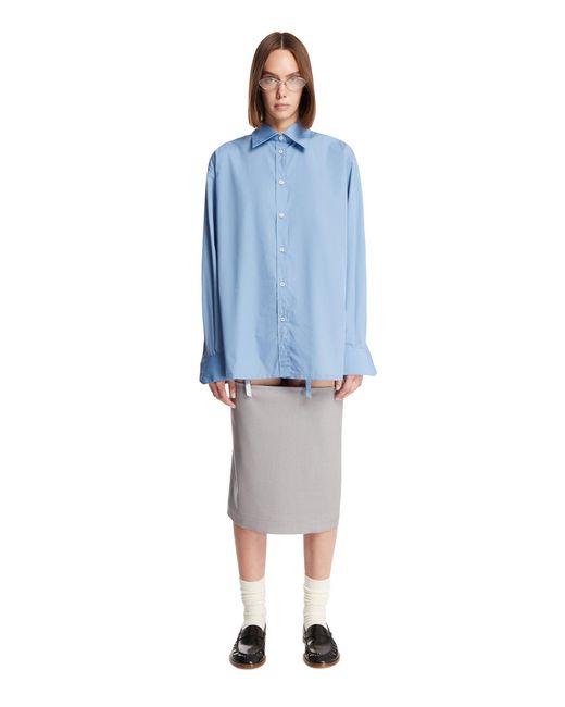 JULIE KEGELS Blue And Suspender Dress