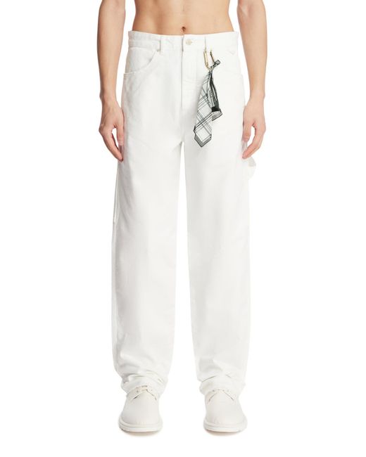 DARKPARK White John Carpenter Jeans for men