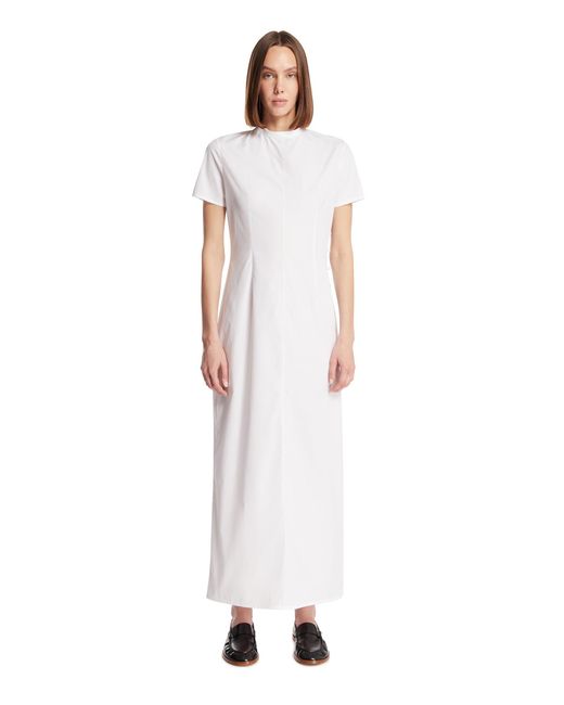 The Row White Kalmia Cotton Dress