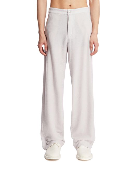 God's True Cashmere Purple Affirmations Cashmere Night Pants for men