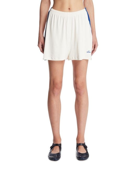 Nike White Skims Logo Shorts