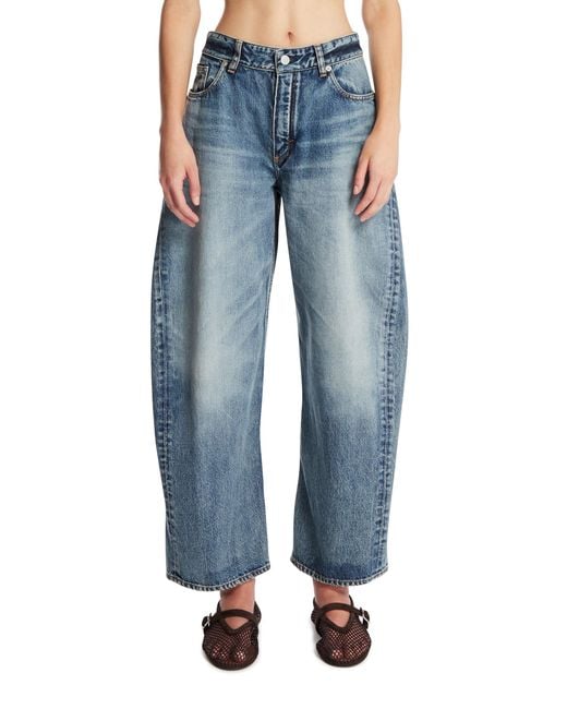 Alaïa Blue Rodeo Denim Trousers