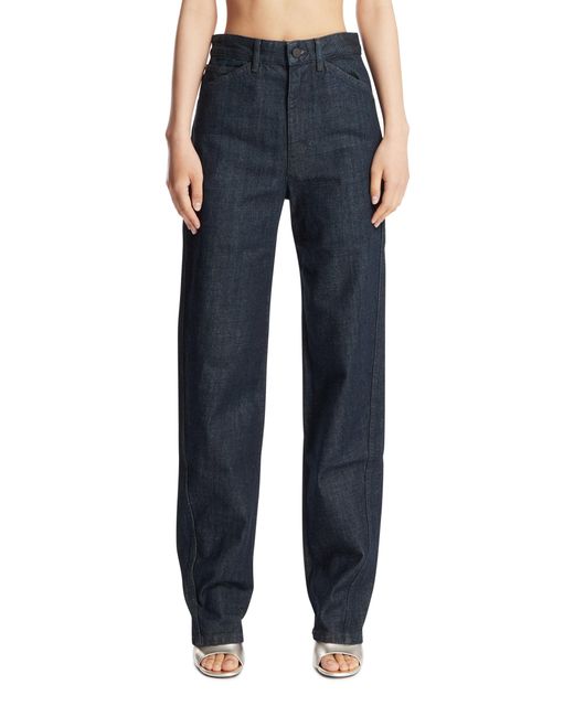 Lemaire Blue Five-Pocket Jeans
