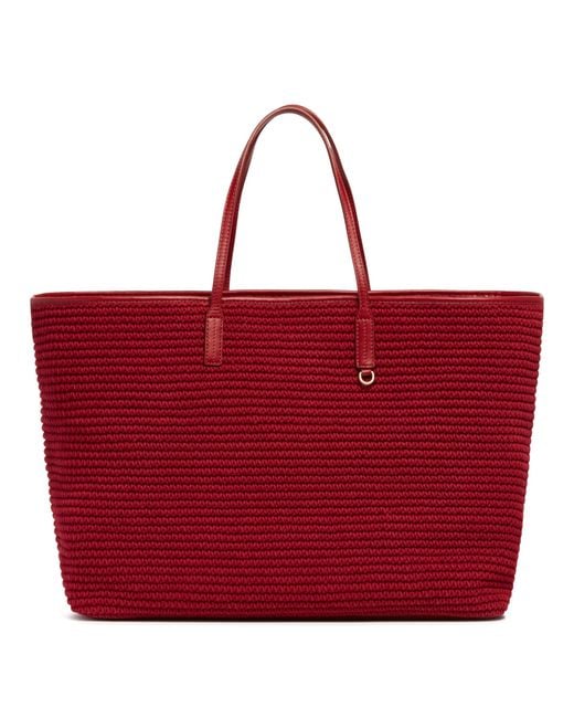 Borsa Da Spiaggia The Sofia Capsule di Tommy Hilfiger in Red