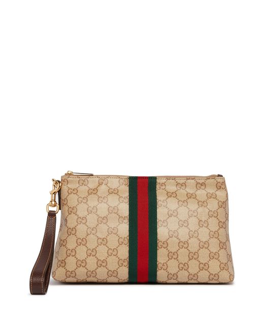 Gucci Natural Gg Medium Pouch for men