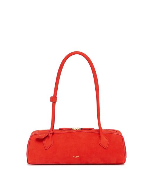 Alaïa Red Medium Le Teckel Bag