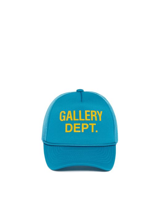 Cappellino Con Stampa Azzurro di Gallery Department in Blue da Uomo