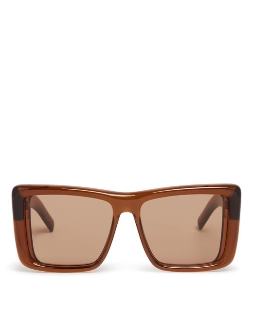 Saint Laurent Brown Sl 900 Howl Sunglasses