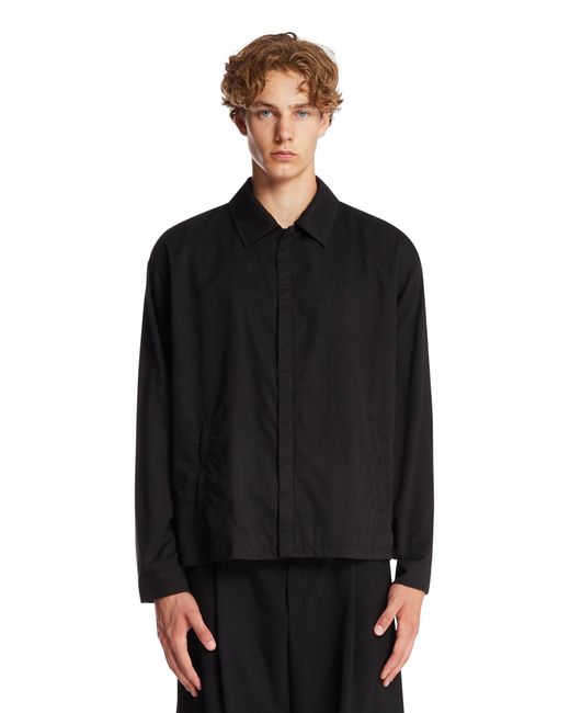 The Row Black Cotton Shirt for men