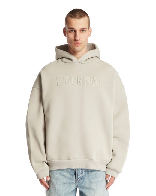 Fear Of God White Eternal Hoodie for men