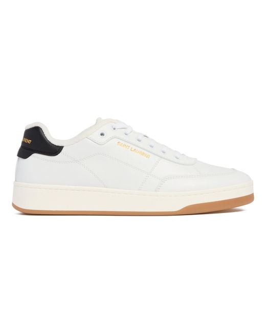 Saint Laurent White Sl/61 Sneakers for men
