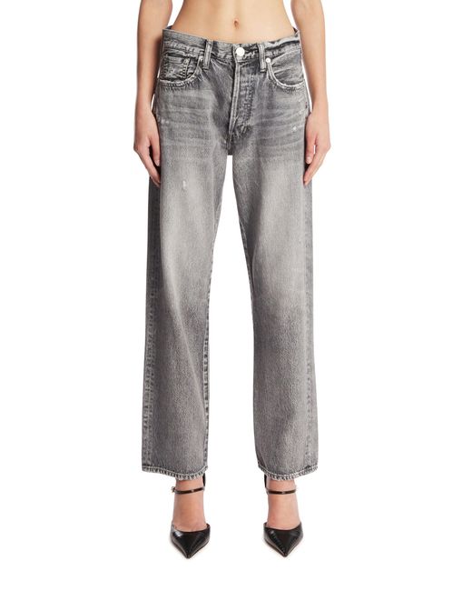 NEEDBY VINTAGE Gray Five-Pocket Jeans